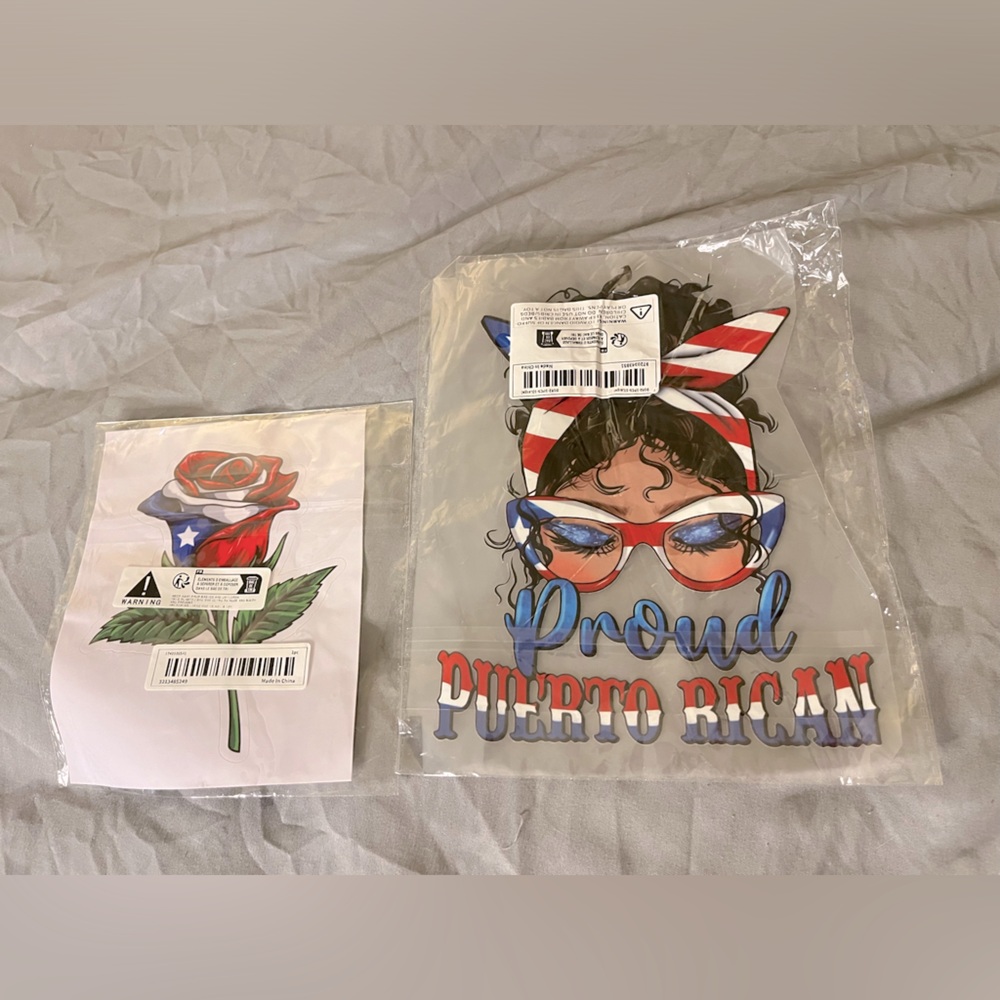 Puertorican Pride Sticker & Iron-on Decal